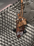 Little Deer PeaPod Bag Charm | Handmade Woodland Accessory
