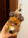 Vintage Phone PeaPod Doll | Handmade Whimsical Art Doll